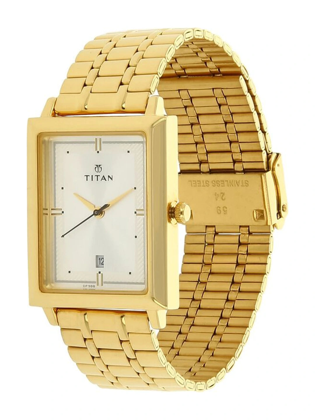 Titan Round Silver Dial Analog Watch - NU1715YM01
