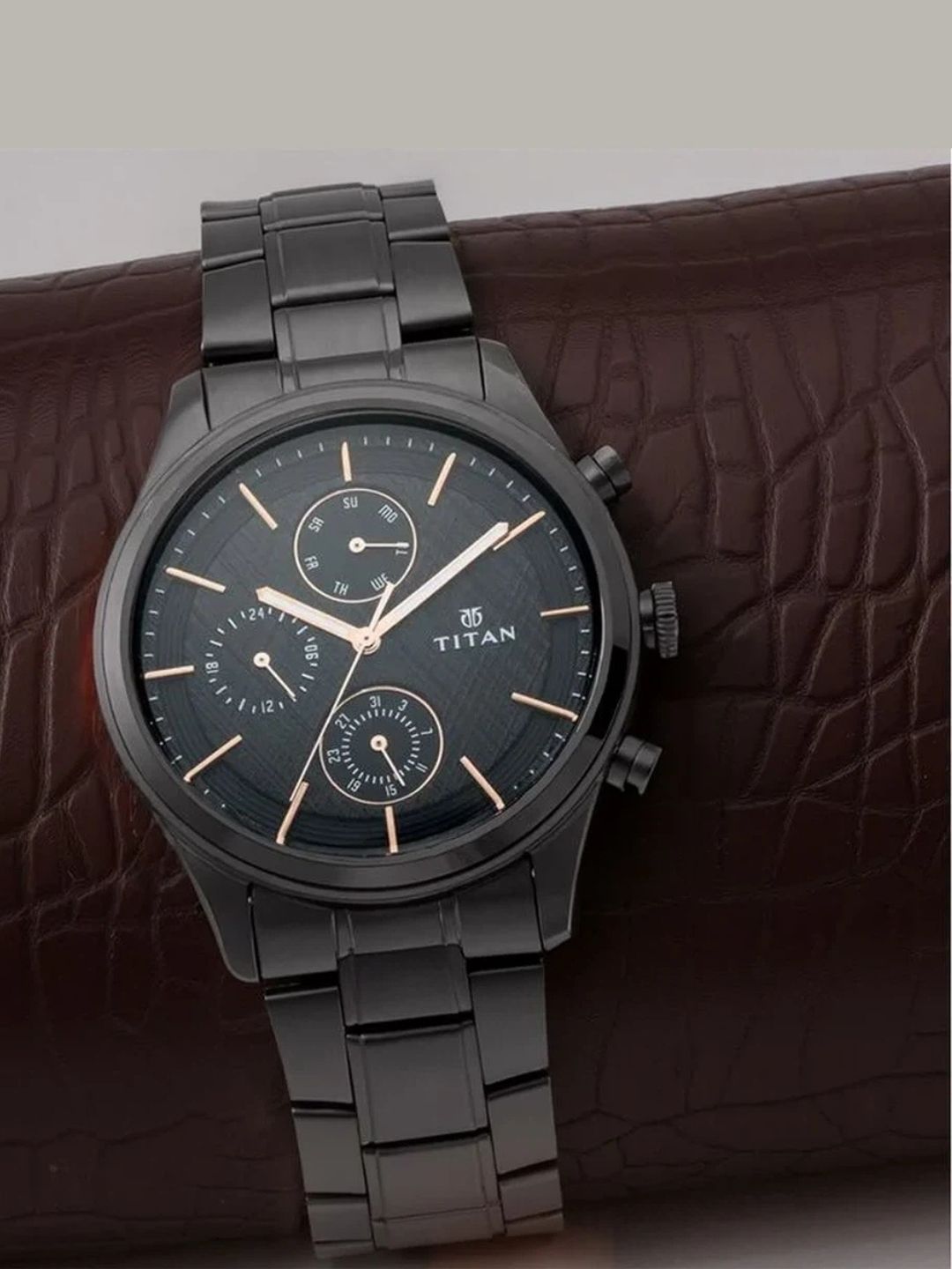 Titan Workwear Round Analog Watch - NU1805NM01