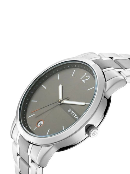 Titan Round Analog Watch - NU1806KM01