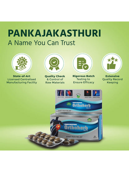 Orthoherb Ayurvedic Tablets 60