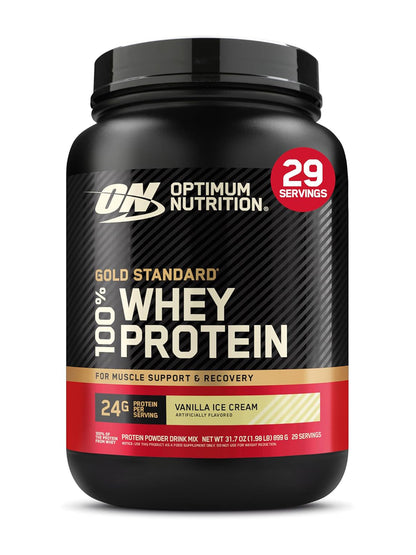 ON Gold Standard 100% Whey Protein Vanilla Ice Cream Powder 899 g