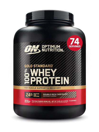 ON Gold Standard 100% Whey Protein Double Rich Chocolate Powder 2.27 kg