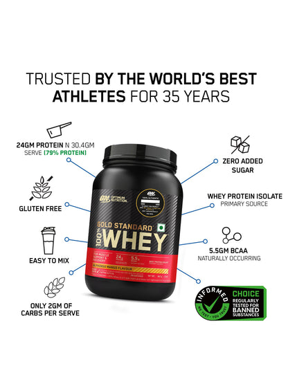 ON Gold Standard 100% Whey Protein Powder 907 g