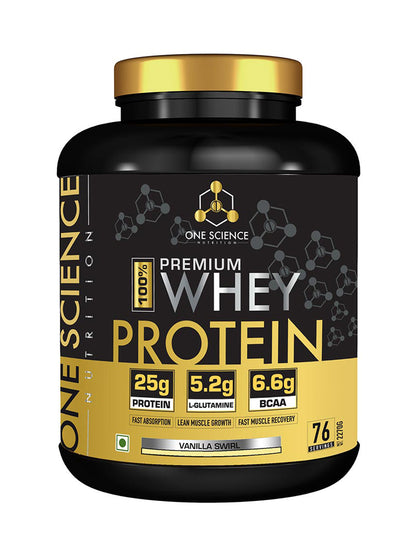 One Science Nutrition Premium 100% Whey Protein  Powder 2.27 kg