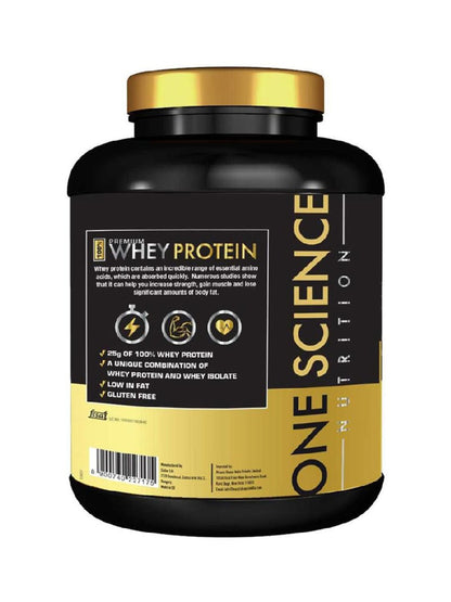 One Science Nutrition Premium 100% Whey Protein  Powder 2.27 kg
