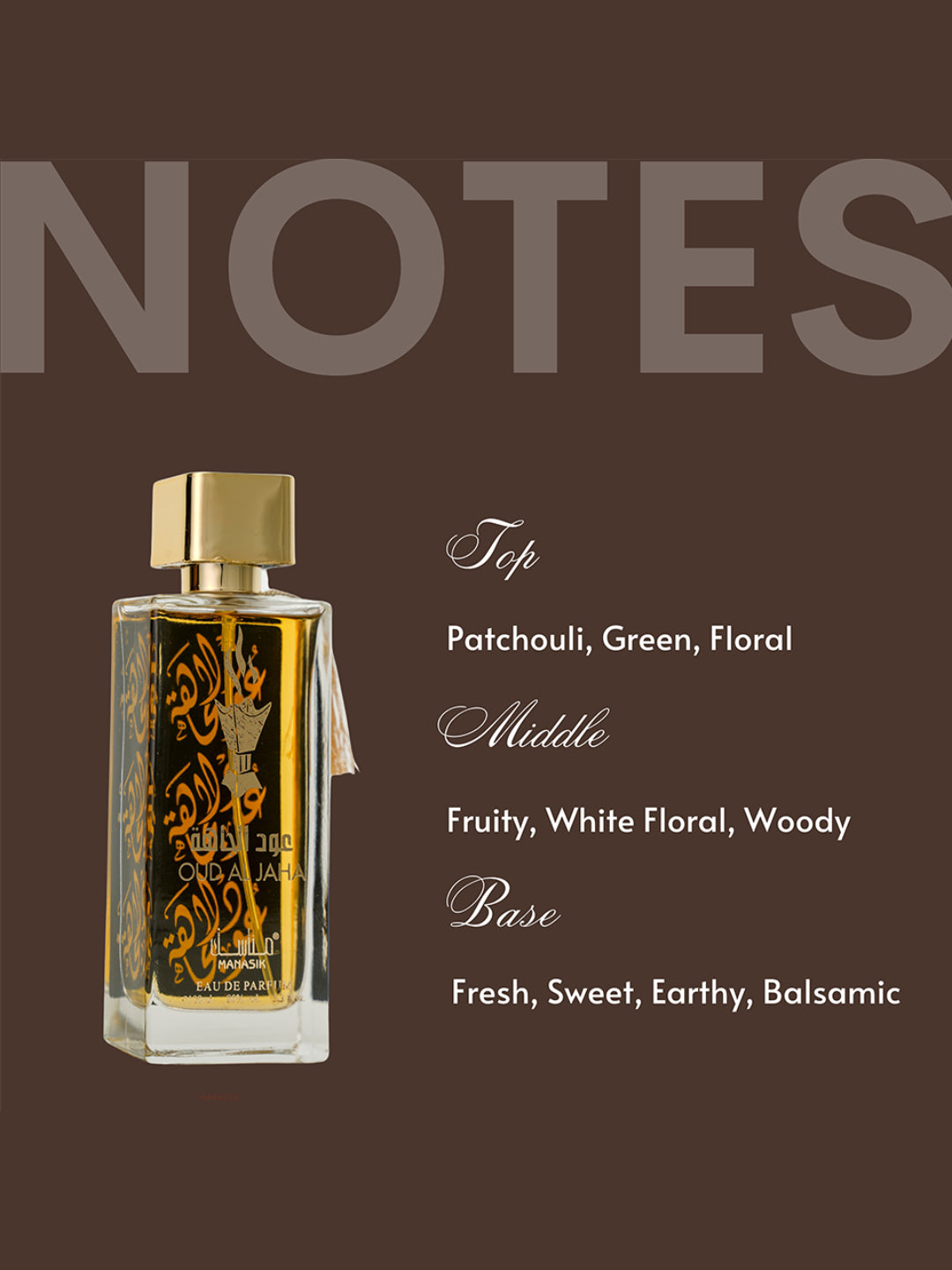 Manasik Oud Al Jaha Black EDP (100ml)