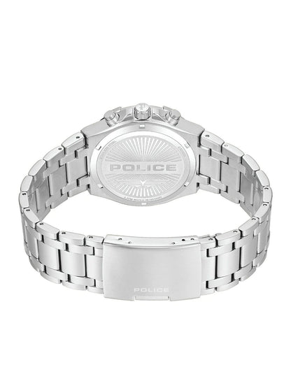 Police Rock Rebel Quartz Blue Round Dial Watch - PLPEWGK0082004