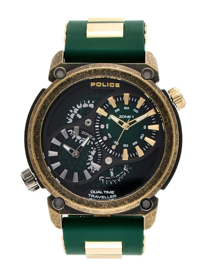 Police Round Analog Watch - PLPEWGM0071801