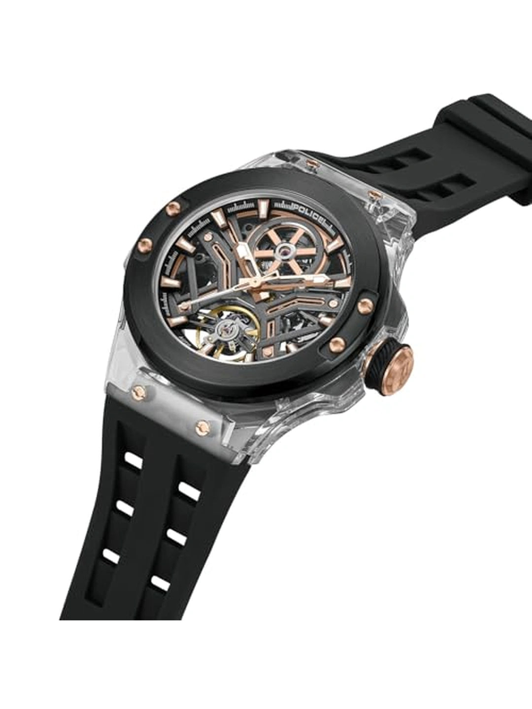 Police Round Analog Watch - PLPEWGR0082202