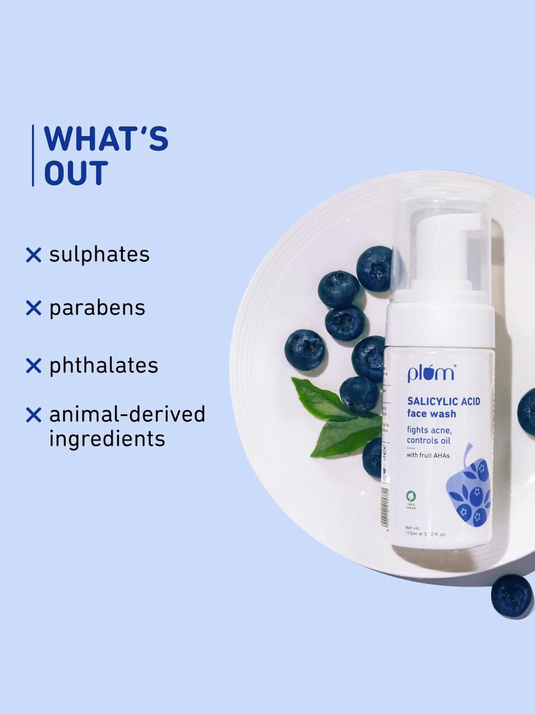 Plum Salicylic Acid Foaming Face Wash 110ml