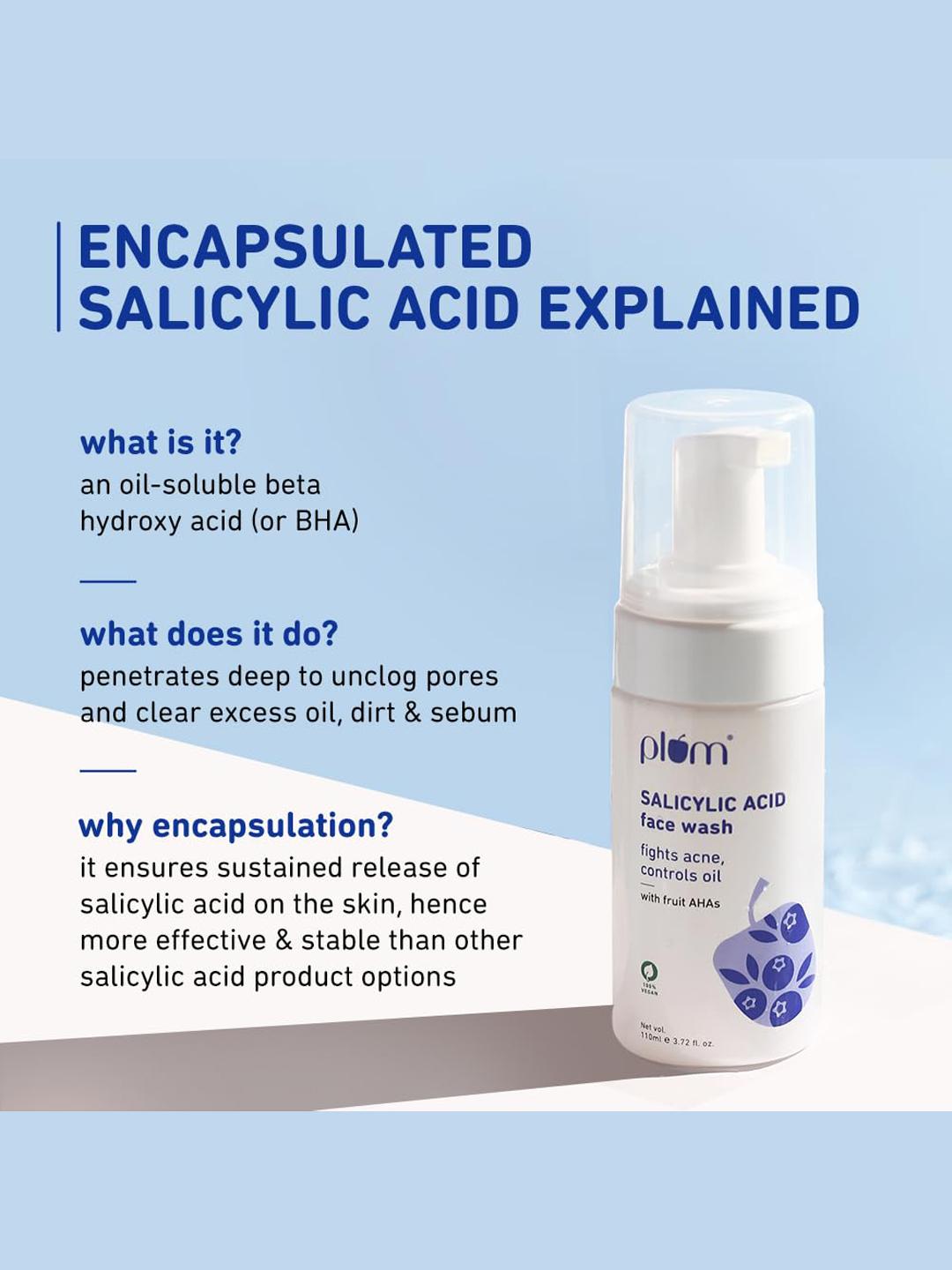 Plum Salicylic Acid Foaming Face Wash 110ml