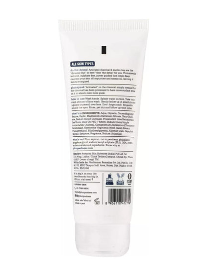 Plum Charcoal Do The Detox Face Wash 100ml
