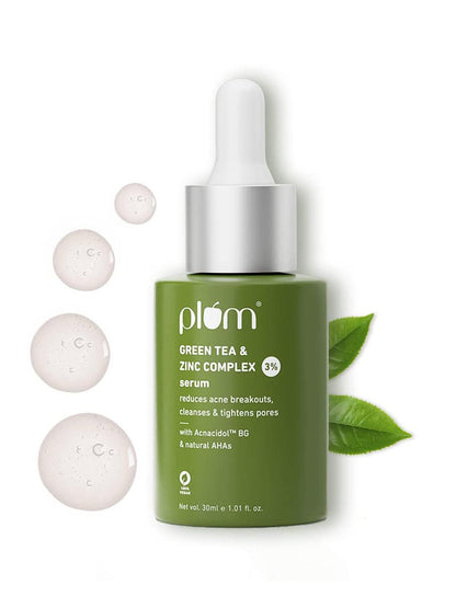 Plum Green Tea & 3% Zinc Complex Serum 30ml