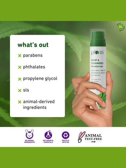 Plum Hemp & Ceramides Moisturizer 50g