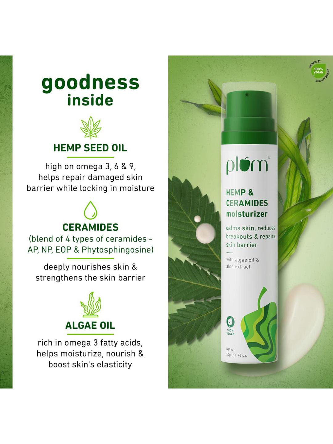 Plum Hemp & Ceramides Moisturizer 50g
