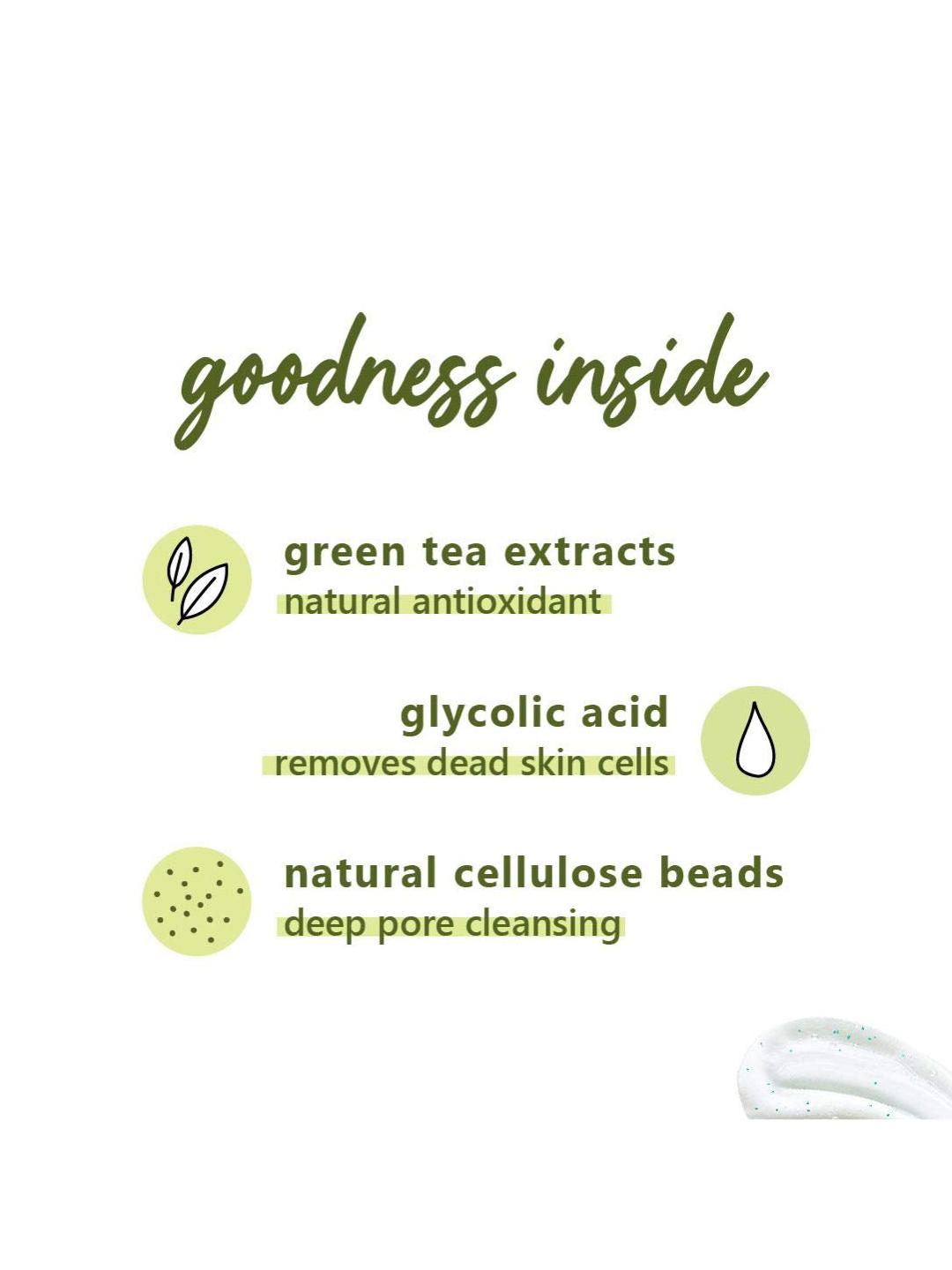 Plum Green Tea Gentle Revival Face Scrub 75g