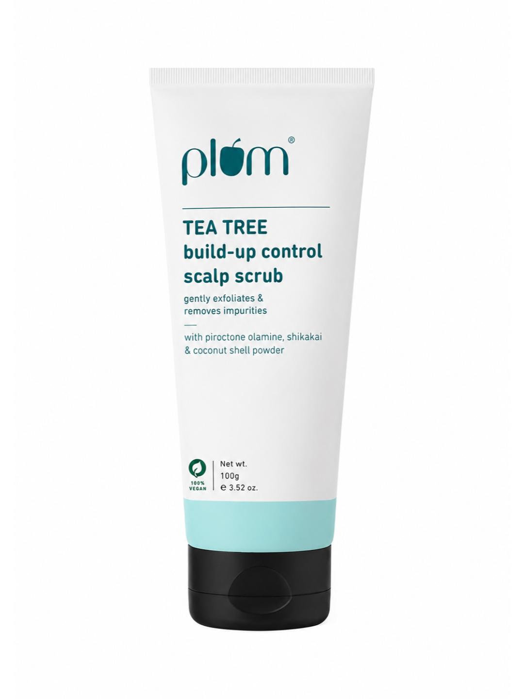 Plum Tea Tree Build-up Control Scalp Scrub 100g