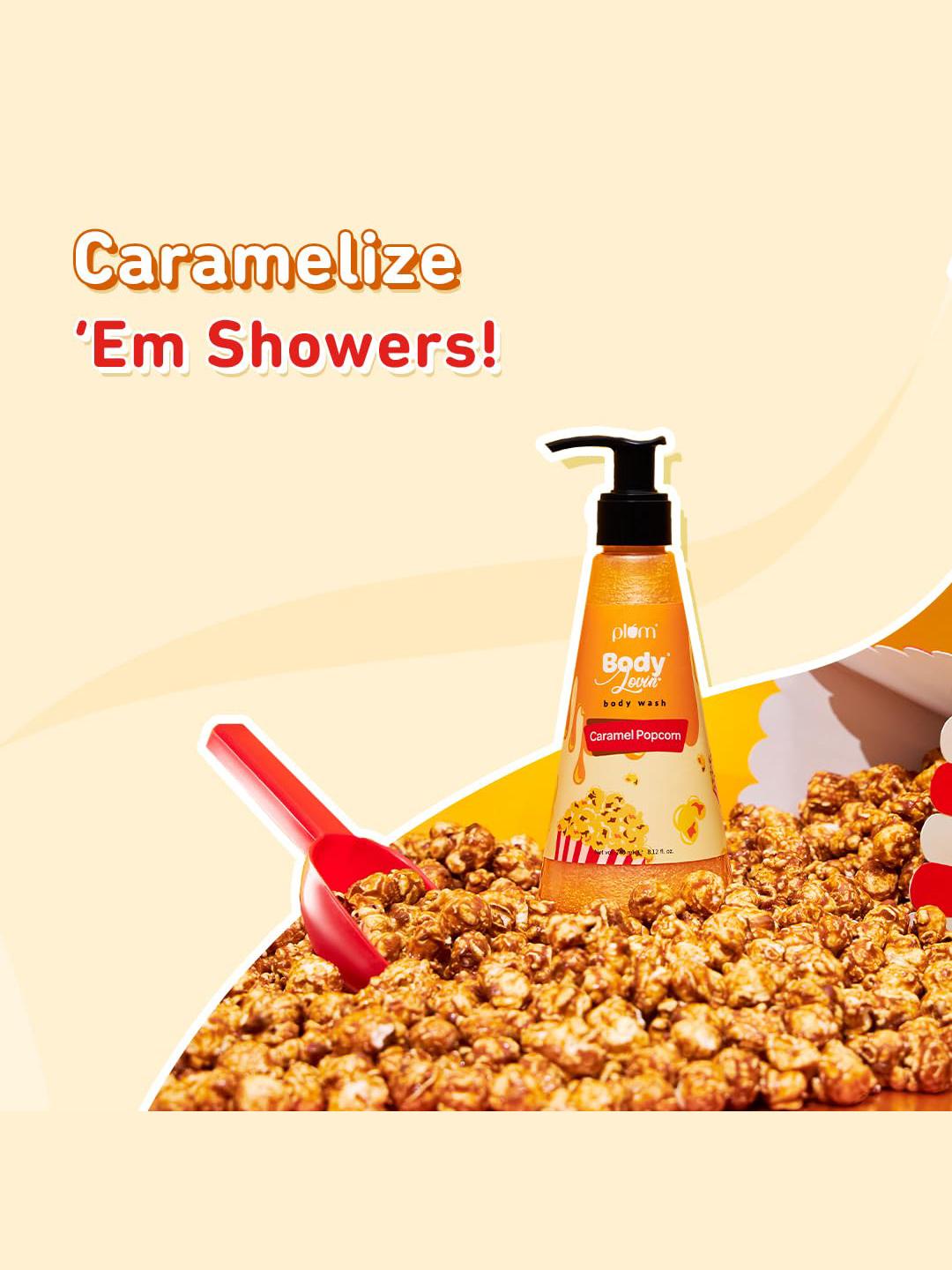 Plum Body Lovin' Caramel Popcorn Shower Gel 240ml