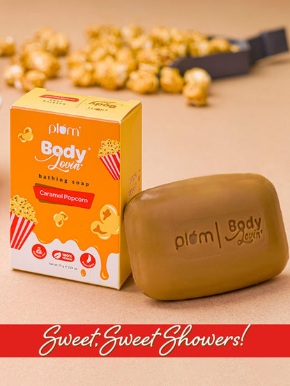 Plum Body Lovin' Caramel Popcorn Soap 75g