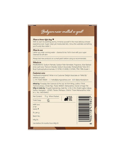 Plum Body Lovin' Coffee Wake-a-ccino Soap 75g