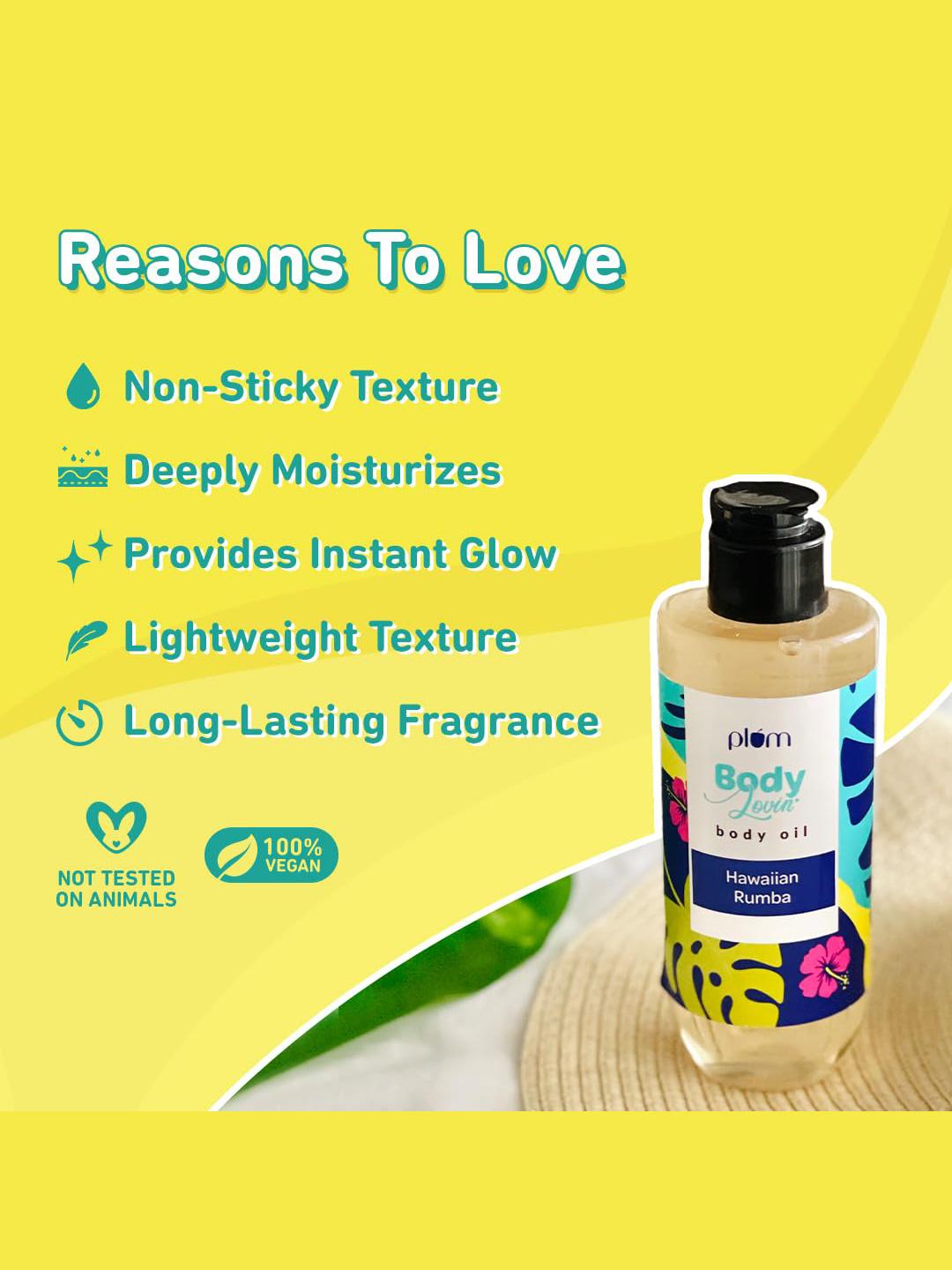 Plum Body Lovin' Hawaiian Rumba Body Oil 200ml