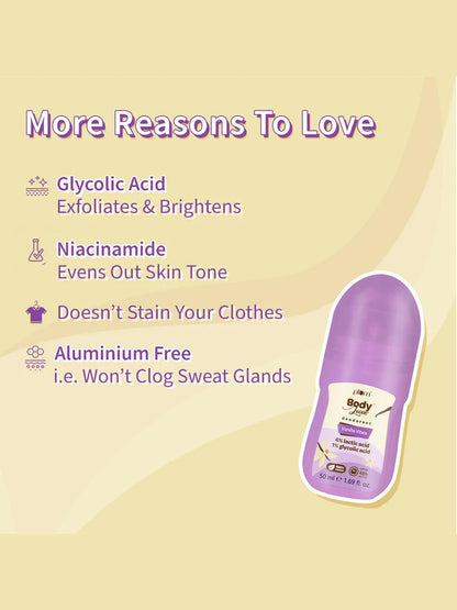 Plum Body Lovin' Vanilla Vibes Deo Roll On 50ml