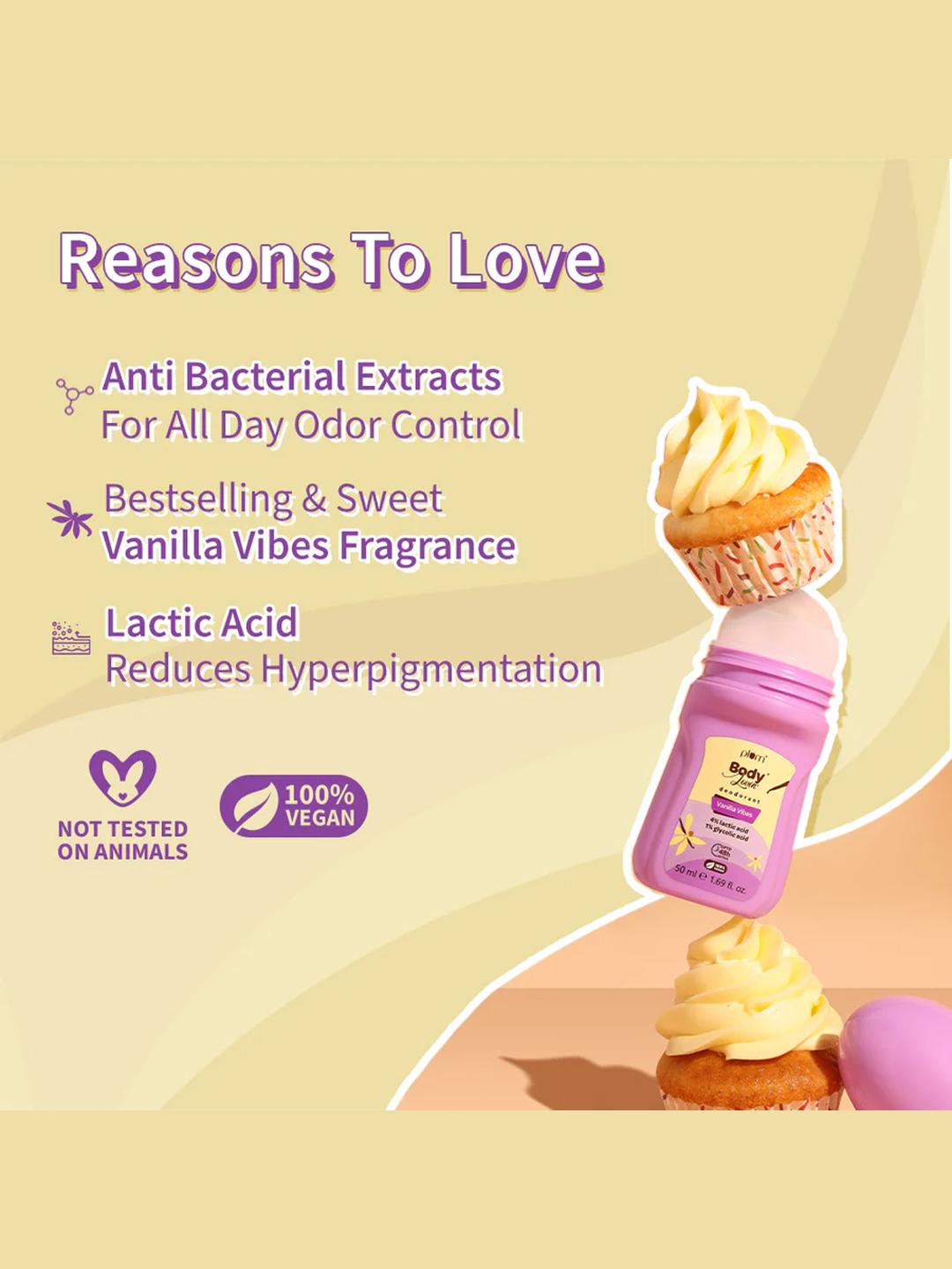 Plum Body Lovin' Vanilla Vibes Deo Roll On 50ml