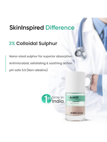 SkinInspired AcNil3 Acne Spot Corrector (12 ml)