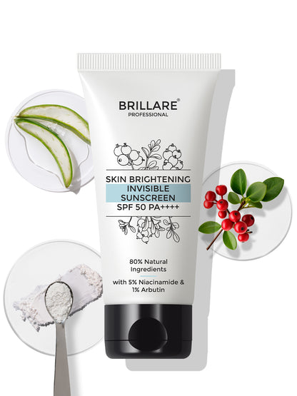 Brillare Skin Brightening Sunscreen Spf50 With Niacinamide (50gm)