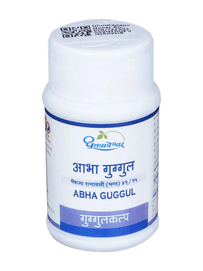 Dhootapapeshwar Abha Guggul Tablets 60 Tablets