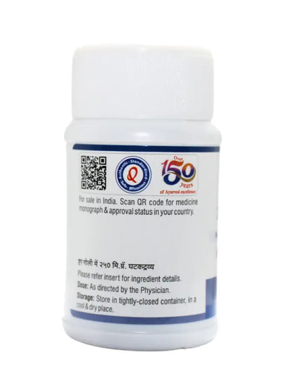 Dhootapapeshwar Abha Guggul Tablets 60 Tablets