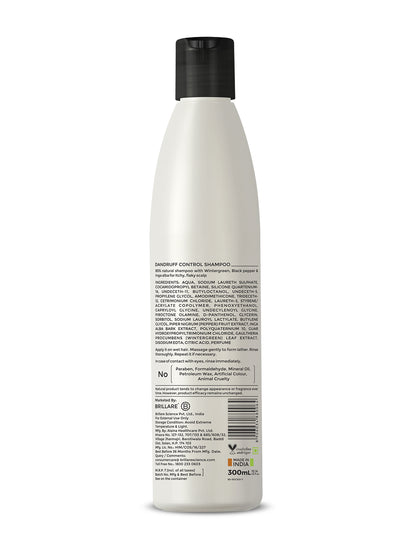 Brillare Dandruff Control Shampoo For Itchy, Flaky Scalp (300ml)