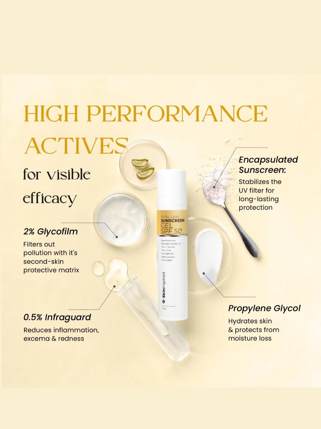 SkinInspired Total Care Sunscreen SPF 50 (50 ml)