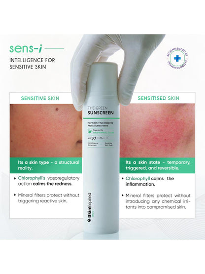 SkinInspired The Green Sunscreen SPF 50 (50 ml)
