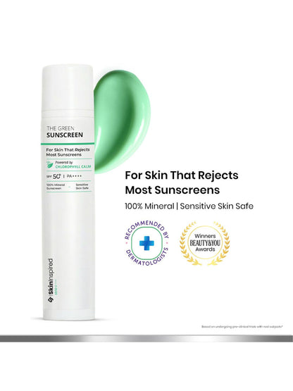 SkinInspired The Green Sunscreen SPF 50 (50 ml)