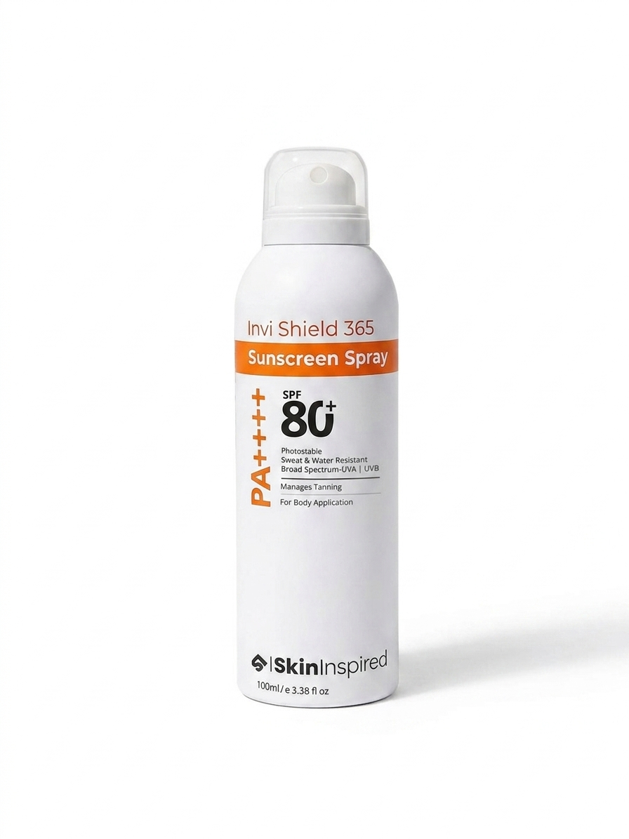 SkinInspired InviShield Sunscreen Spray SPF 80(100 ml)