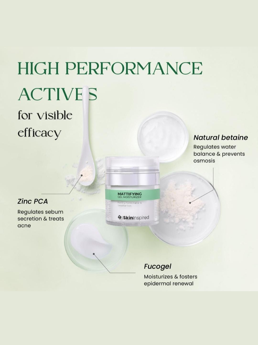 SkinInspired Mattifying Gel Based Moisturizer (50 g)