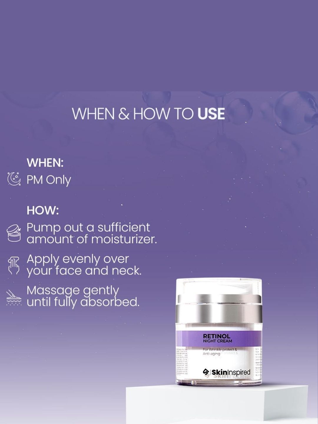 SkinInspired Retinol Night Cream (50 g)