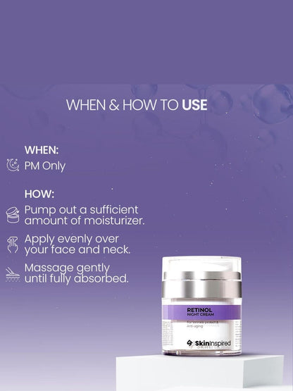 SkinInspired Retinol Night Cream (50 g)