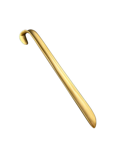 Shoe Mistri Premium Brass Aluminium Shoehorn - 19” Long Handle