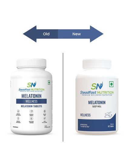 Steadfast Nutrition Melatonin 5 mg Sleep Supplement (60 Tablets)