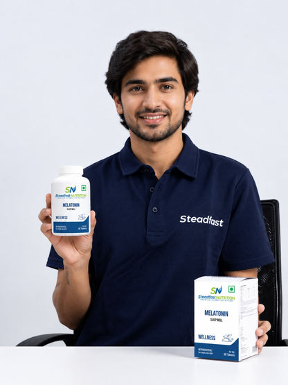 Steadfast Nutrition Melatonin 5 mg Sleep Supplement (60 Tablets)