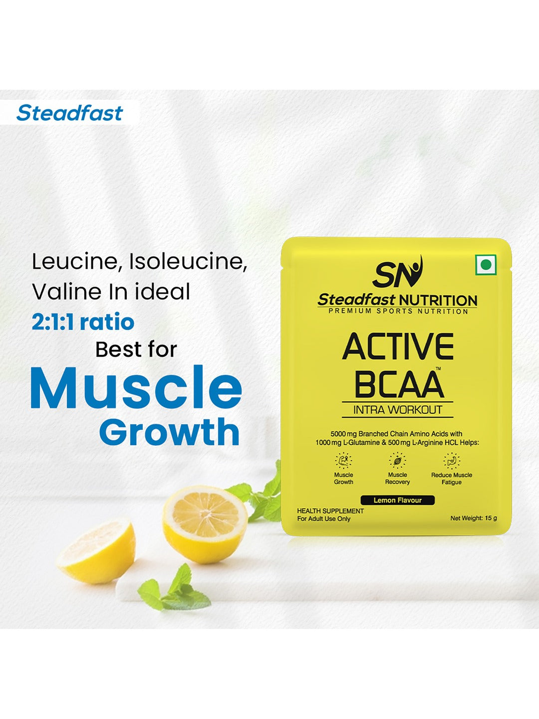 Steadfast Nutrition Active BCAA Supplement
