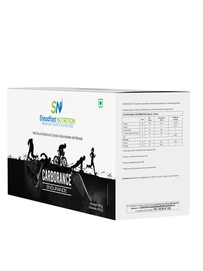 Steadfast Nutrition Carborance Multi-Source Carbohydrates - Unflavoured (30 Sachets)