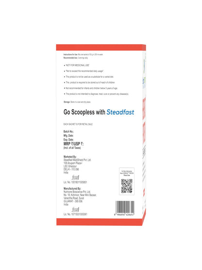 Steadfast Nutrition HerbFast Fast-Release Whey Protein - Chocolate (60 Sachets)