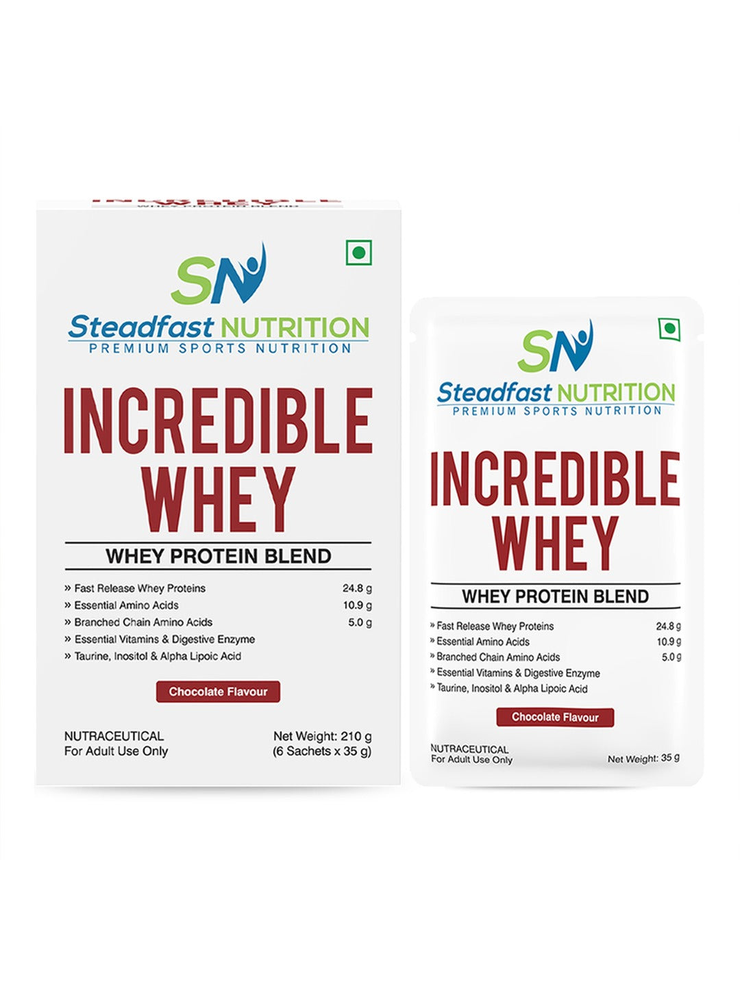 Steadfast Nutrition Incredible Whey Protein - Chocolate