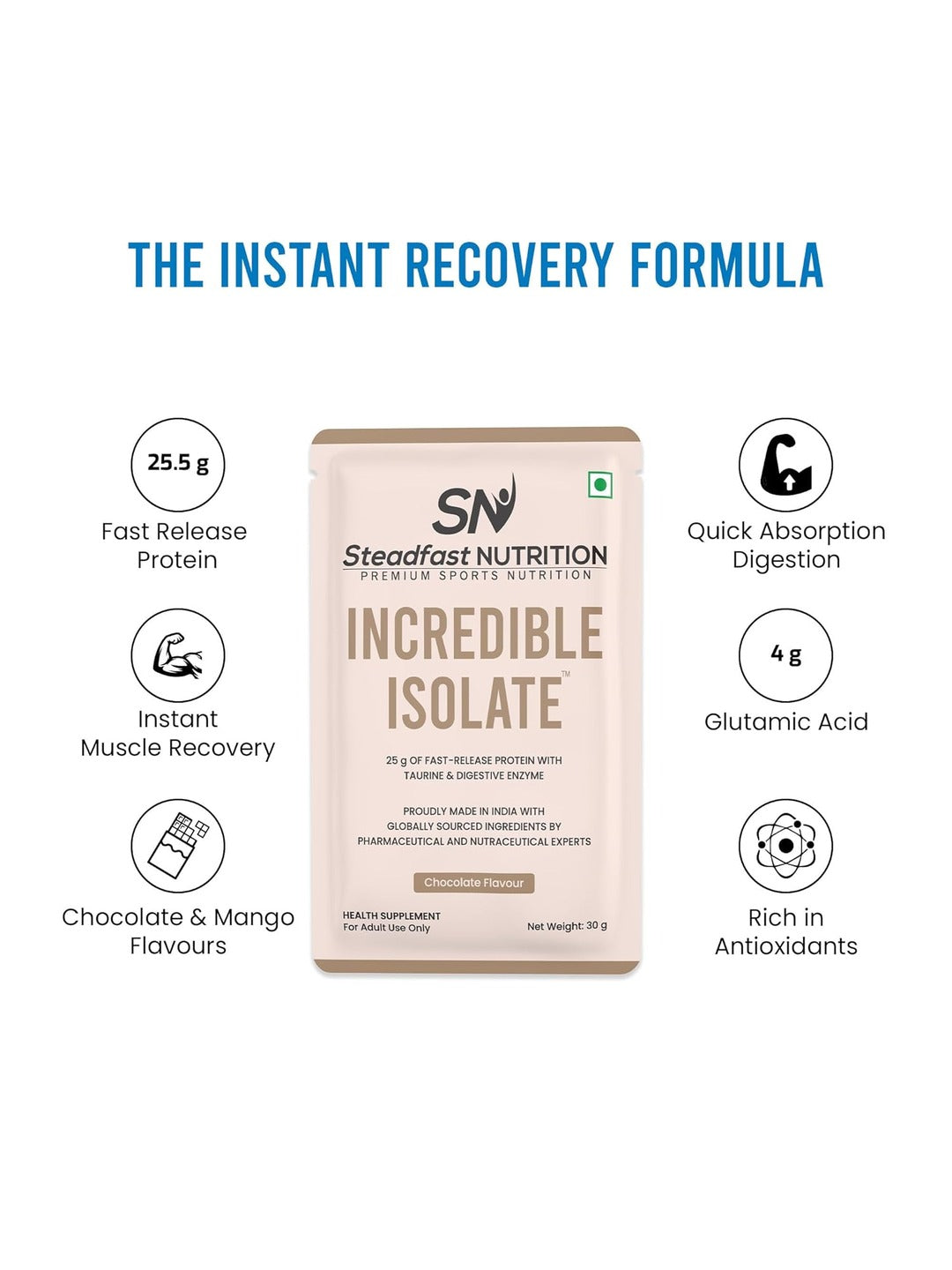 Steadfast Nutrition Incredible Isolate Protein