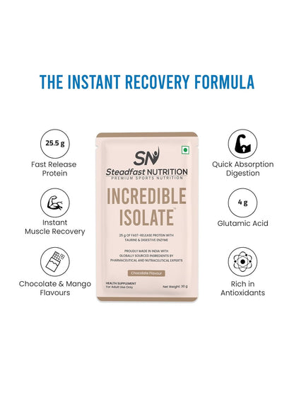 Steadfast Nutrition Incredible Isolate Protein