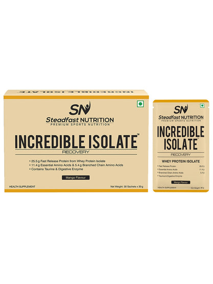 Steadfast Nutrition Incredible Isolate Protein