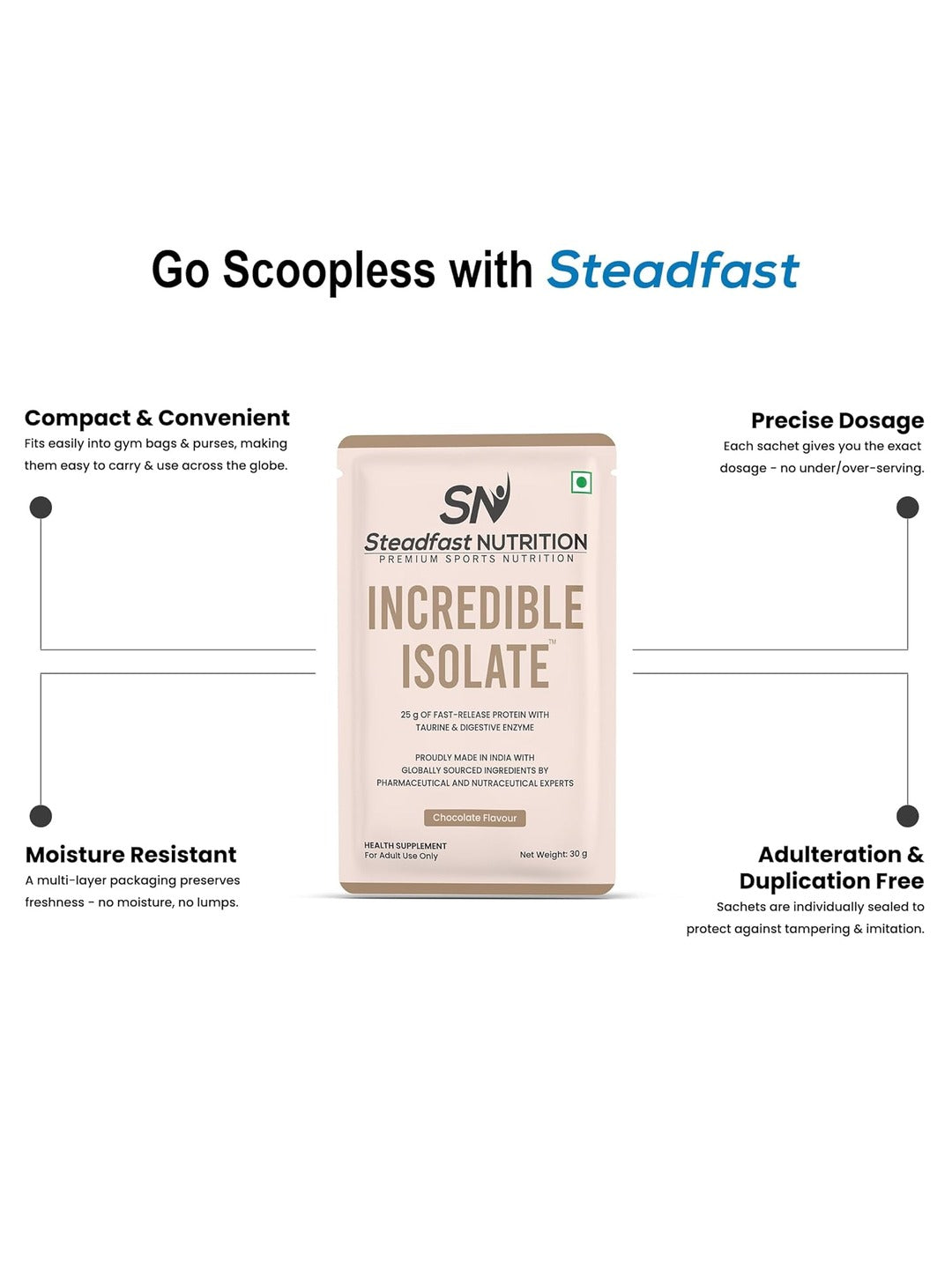 Steadfast Nutrition Incredible Isolate Protein